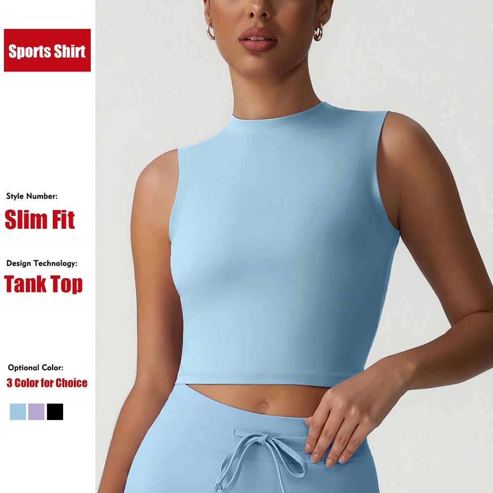 Yoga Pilates Girl - Cloud Hide Sommer-Sportshirts Damen Fitness Blaues
