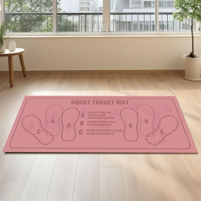 Pilates Yoga Room - Yoga-Fußmatte, rutschfest, Geräuschreduzierung, Bodenmatte, Pilates-Fitnessmatte, Heim-Bodenmatte,
