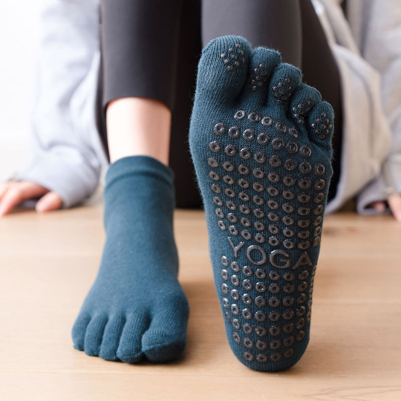 Fitness Yoga Pilates - Anti-Slip Frauen Pilates Socken Fünf Zehen