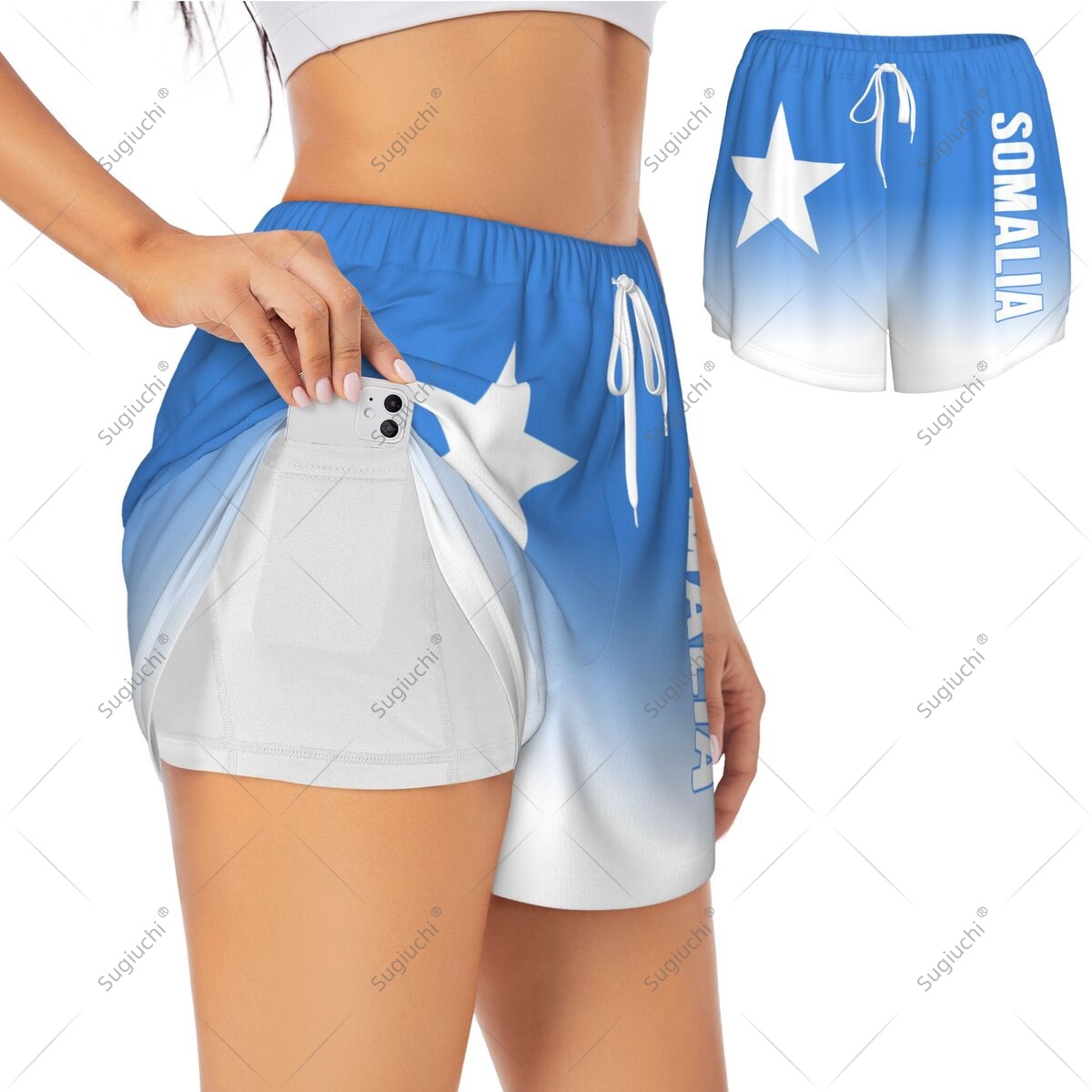 Yoga Pilates Girl - Sportshorts für Damen und Mädchen mit