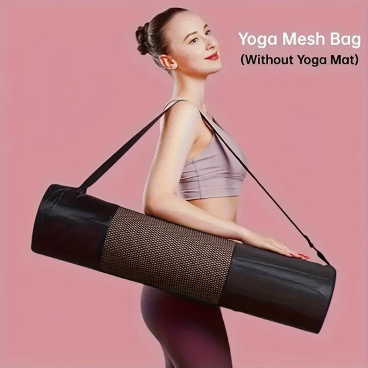 Fitness Yoga Pilates - 1 atmungsaktive Netztasche zur Aufbewahrung von