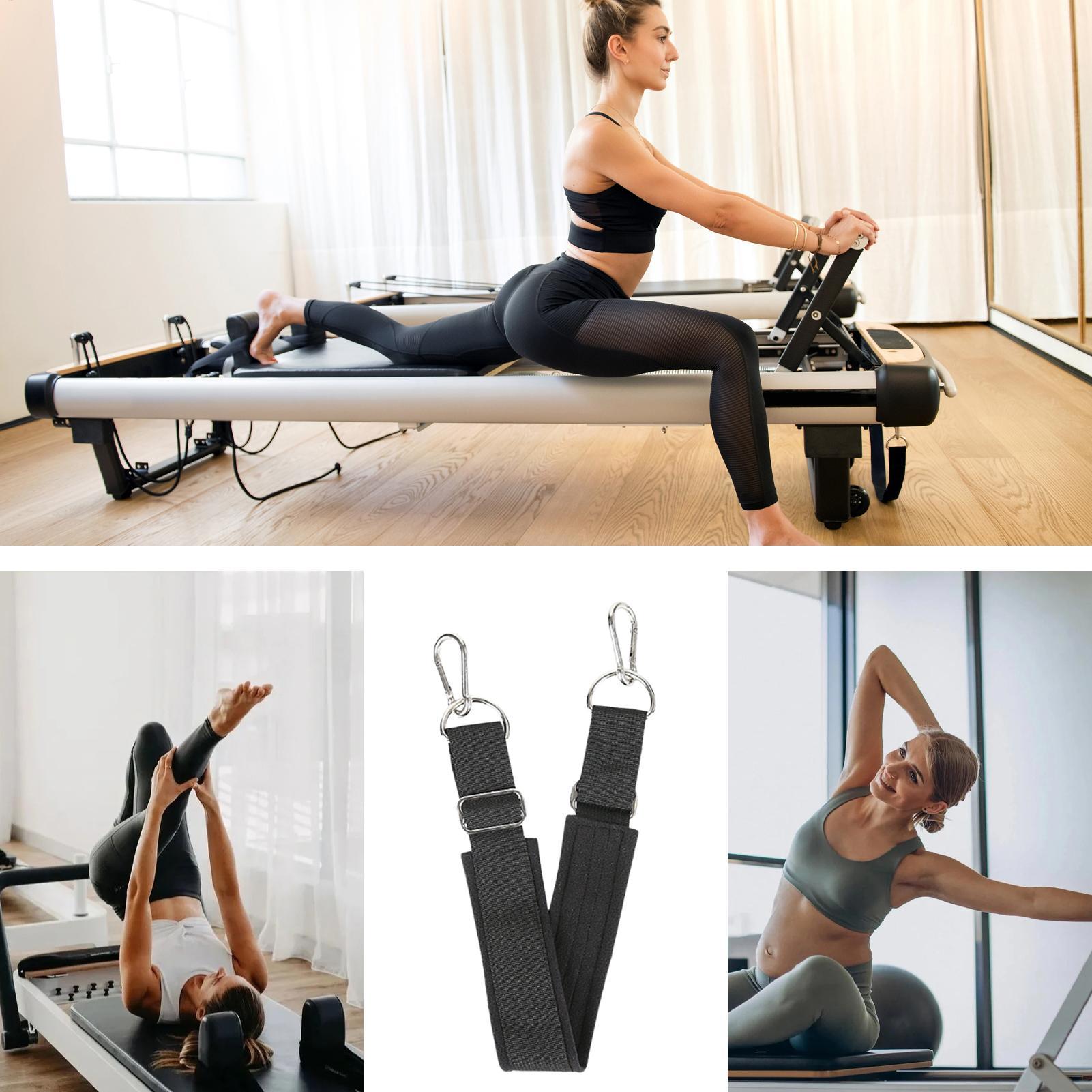 Pilates & Yoga Vida - Pilates-Fußgurt, verdickt, verstellbar, rutschfest, strapazierfähig, Yoga-Pilates-Reformer-Fußgurt