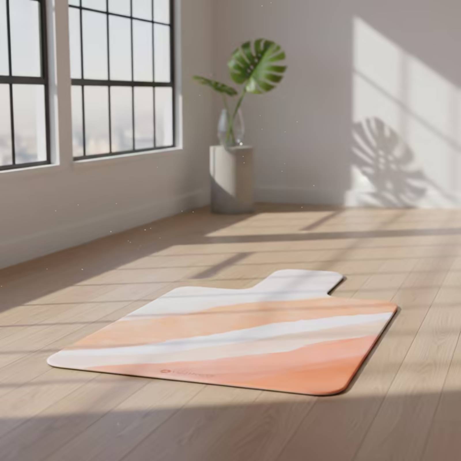 Pilates & Yoga Vida - Übungsmatte aus Wildleder, rutschfeste, gepolsterte Pilates-Matte