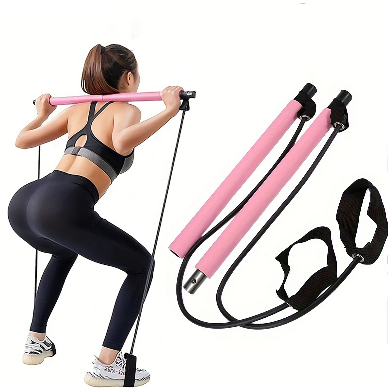 Pilates Yoga Combined - Multifunktionale Pilates Bar Kombination Fitness Yoga