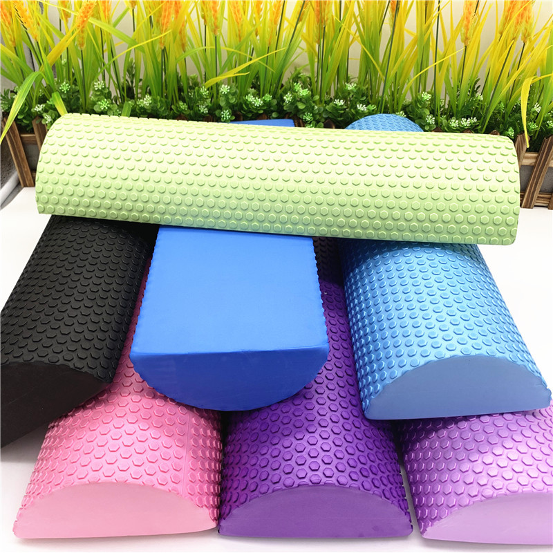 Pilates Yoga Block - 30/45 cm Halbrunde EVA Massage Schaum