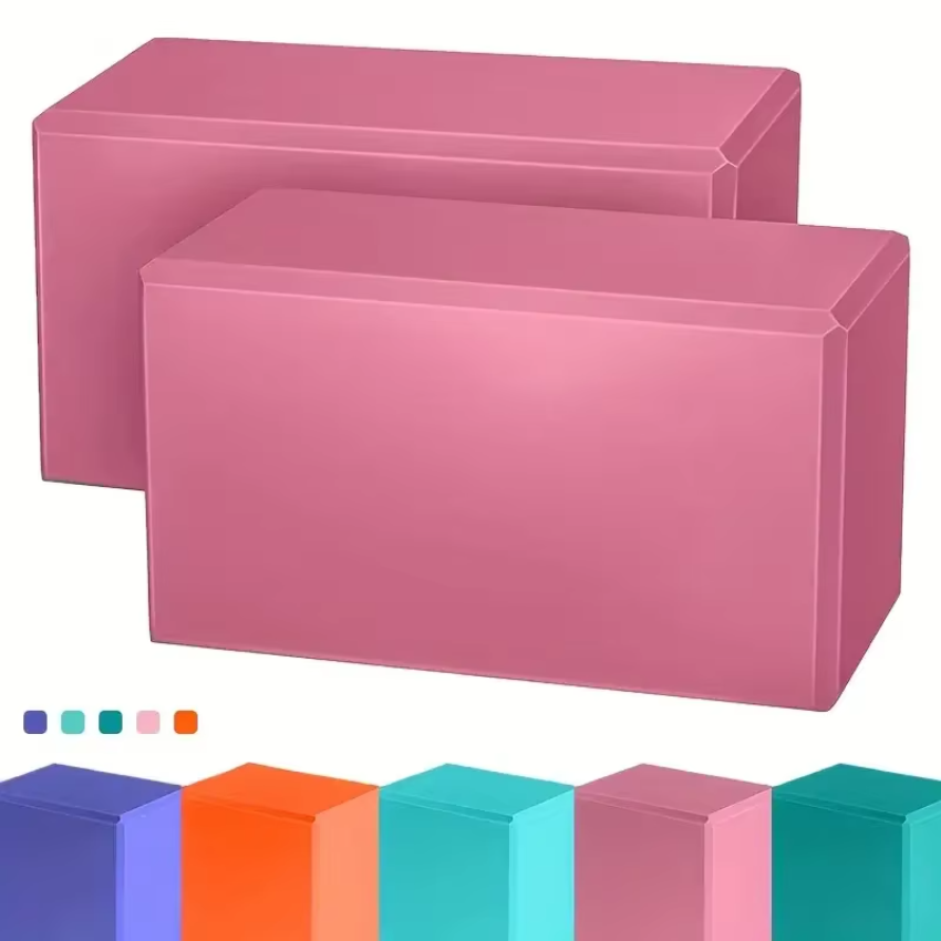 Pilates Yoga Block - Yoga-Blöcke Schaumstoff-Ziegel Pilates-Training Übungs-Fitness-Bolster Kissen Stretching