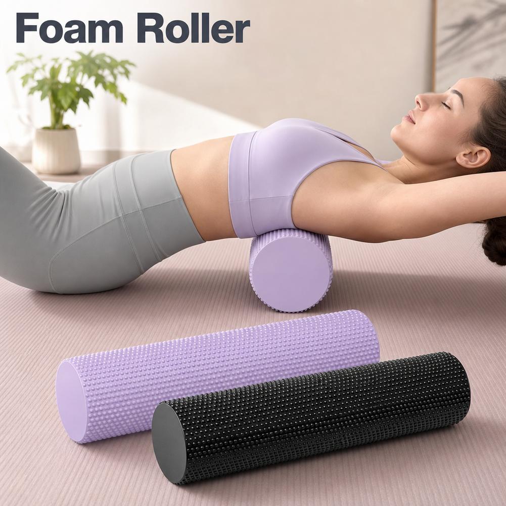 Pilate Yoga Workout - EVA Yoga-Schaumstoffrolle mit Hoher Dichte für