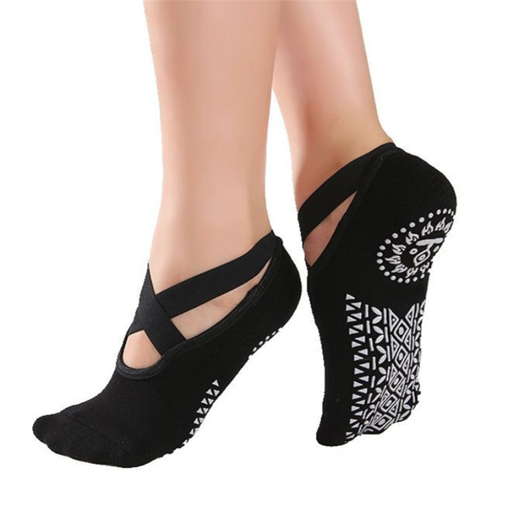 Yoga Pilates Girl - Frauen Yoga Socken Silikon Pilates Barre