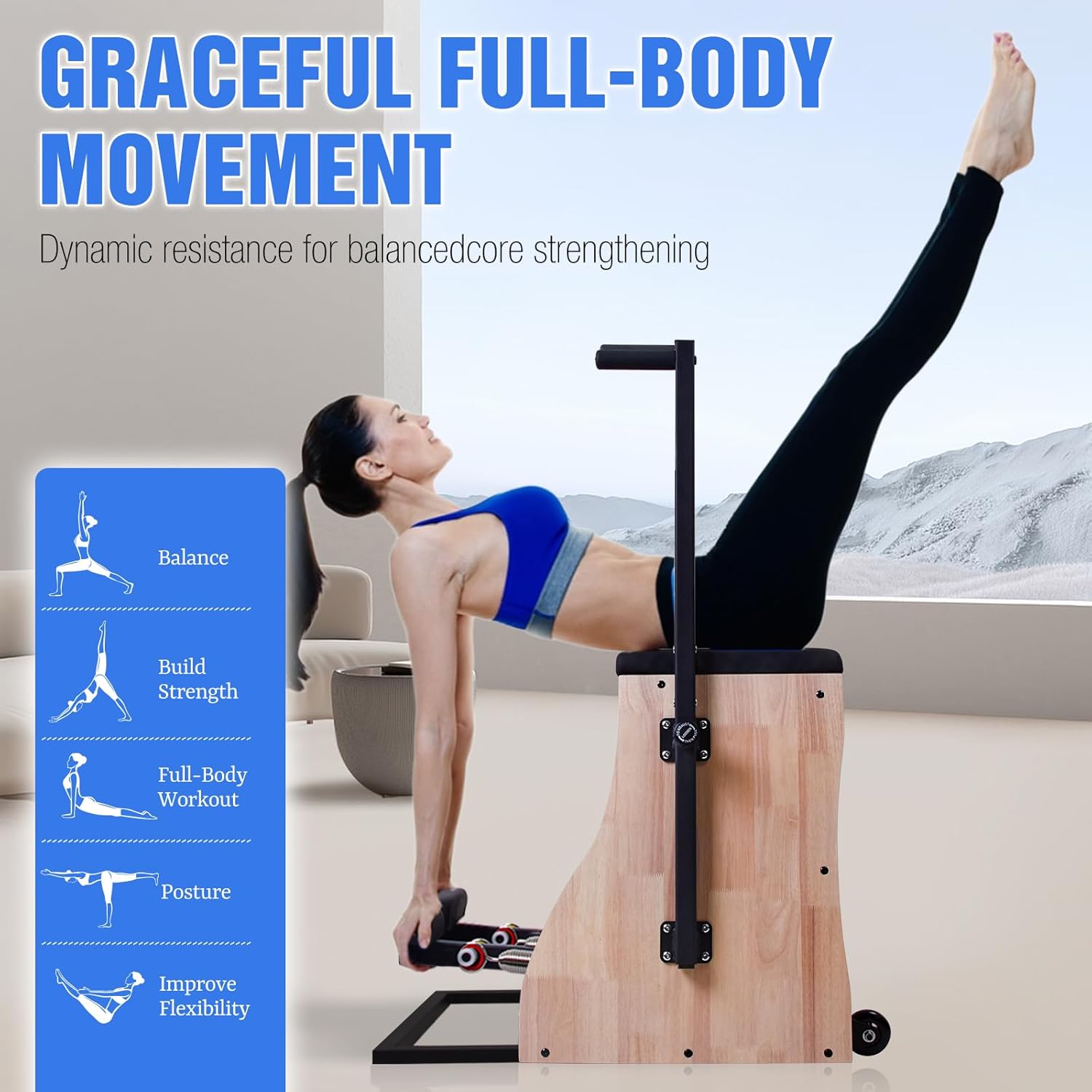 Pilates Reformer & Stuhl-Kombi – Pilates Yoga Combo Bewertung und Preis