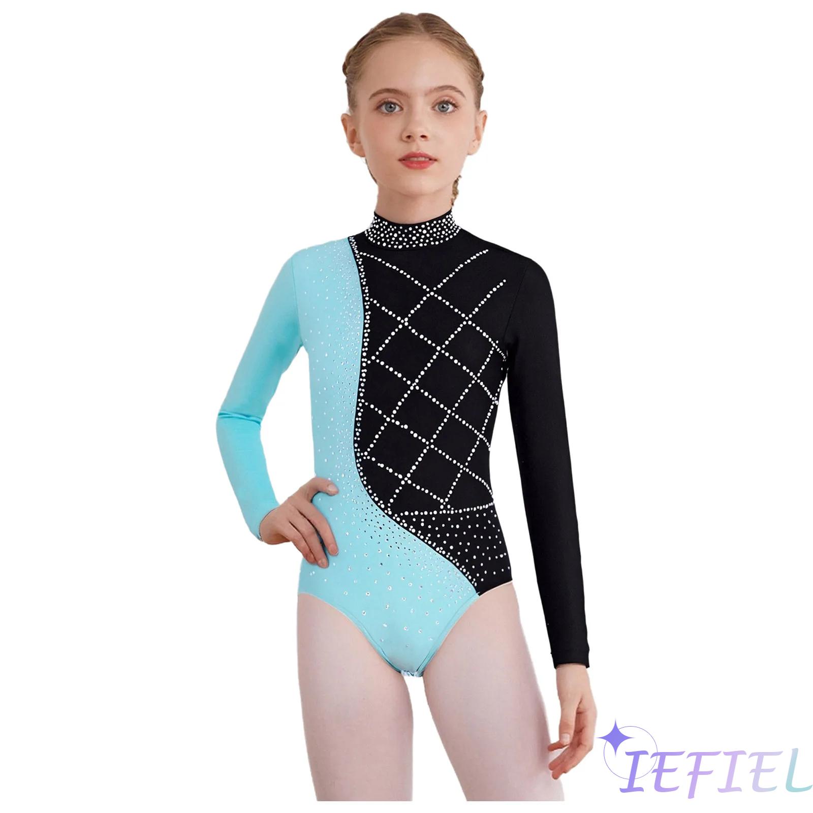 Mädchen-Trikot mit glänzenden  – Yoga Pilates Girl Bewertung und Preis