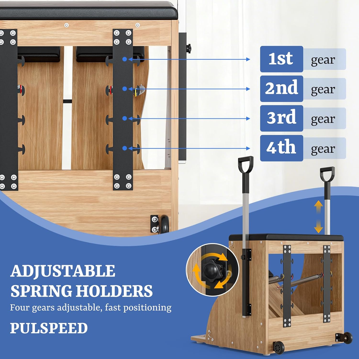 Pilates Combo-Stuhl mit geteil – Pilates Yoga Combo Bewertung und Preis