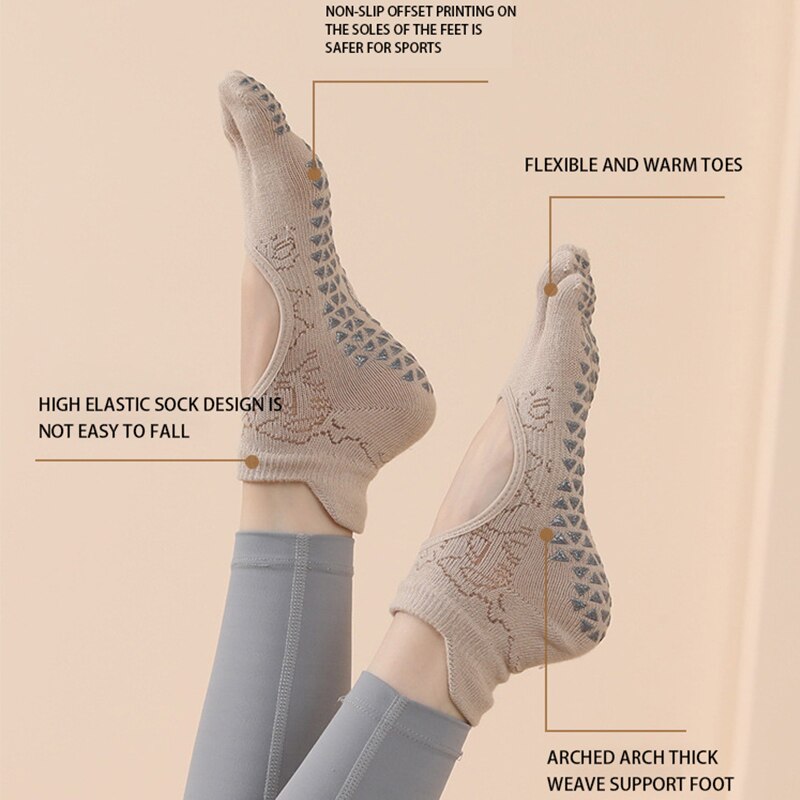 Frauen Yoga Zehen socken hochw – Fitness Yoga Pilates Bewertung und Preis