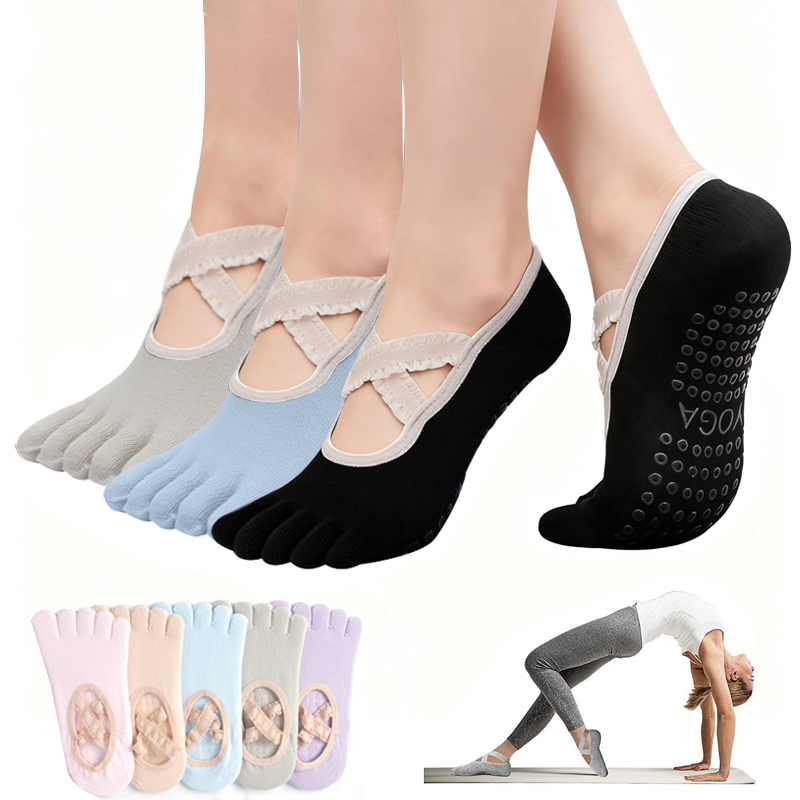 Rutschfeste Damen-Pilates-Sock – Fitness Yoga Pilates Bewertung und Preis