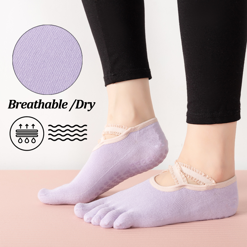 Rutschfeste Damen-Pilates-Sock – Fitness Yoga Pilates Bewertung und Preis