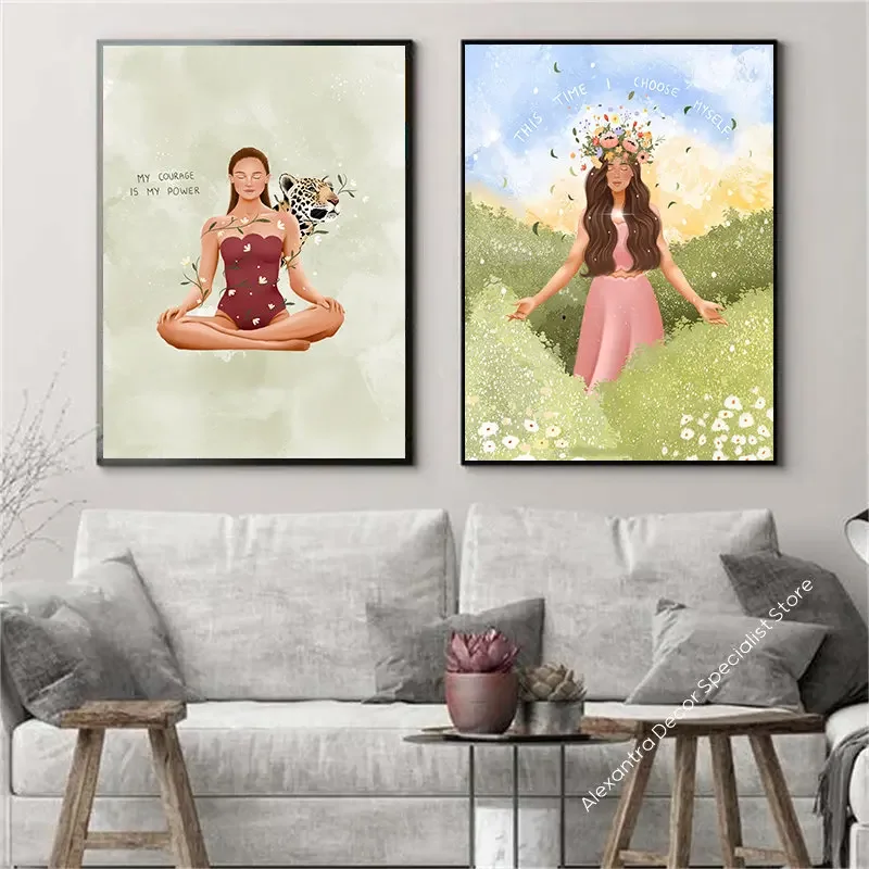 Boho Pilates Übung Frau Yoga W – Pilates Yoga Room Bewertung und Preis