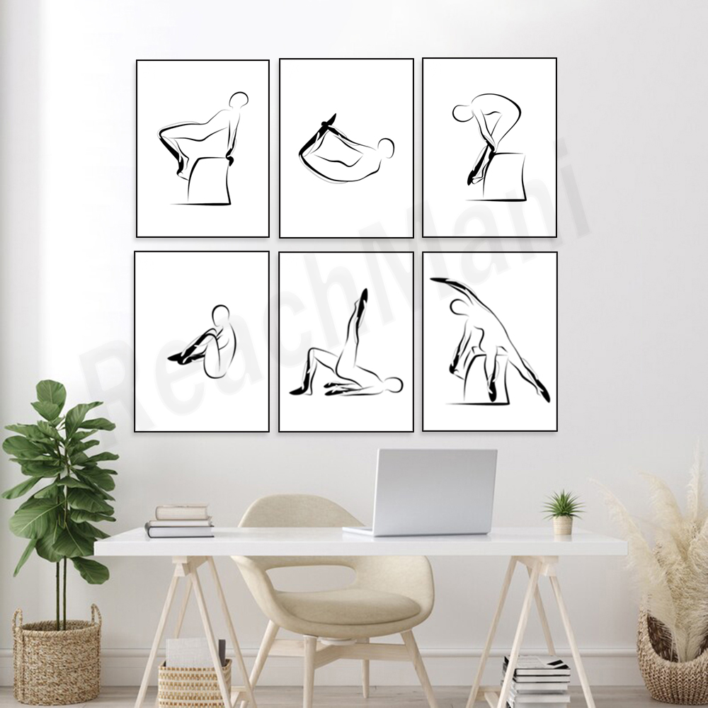 Pilates-Poster, Pilates-Push-u – Pilates Yoga Room Bewertung und Preis