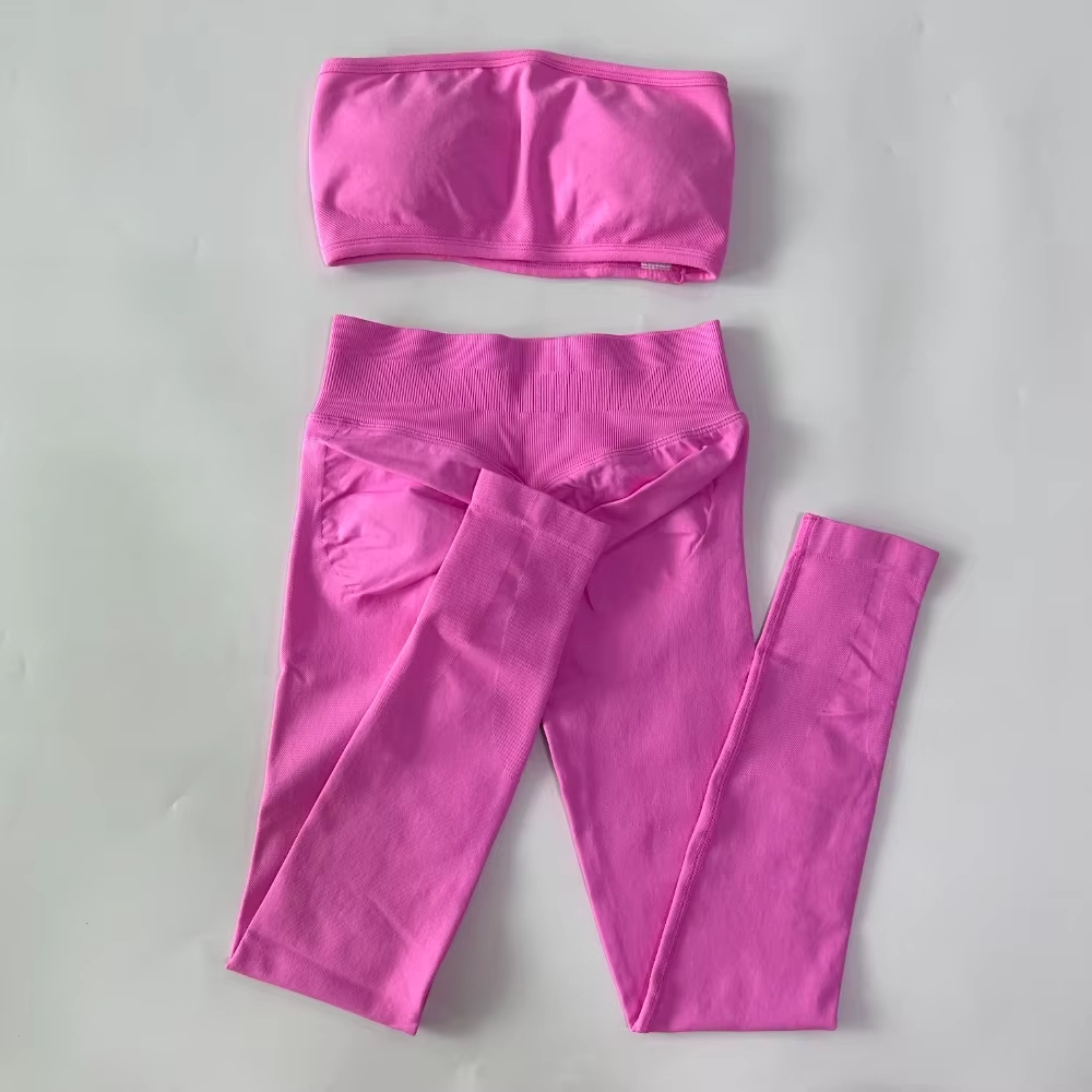 2-teiliges trägerloses Damen-B – Pilate Yoga Workout Bewertung und Preis