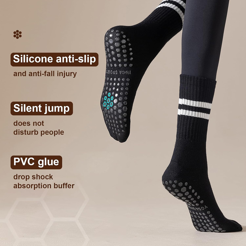 Yoga-Pilates-Socken mit Griffe – Pilate Yoga Workout Bewertung und Preis