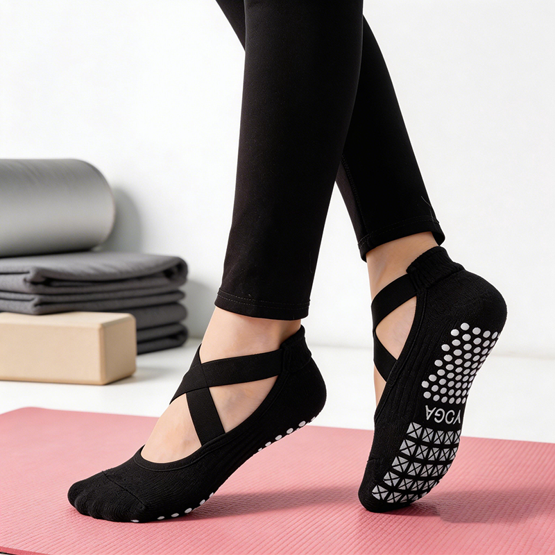 Damen Rutschfeste Yoga-Socken  – Fitness Yoga Pilates Bewertung und Preis