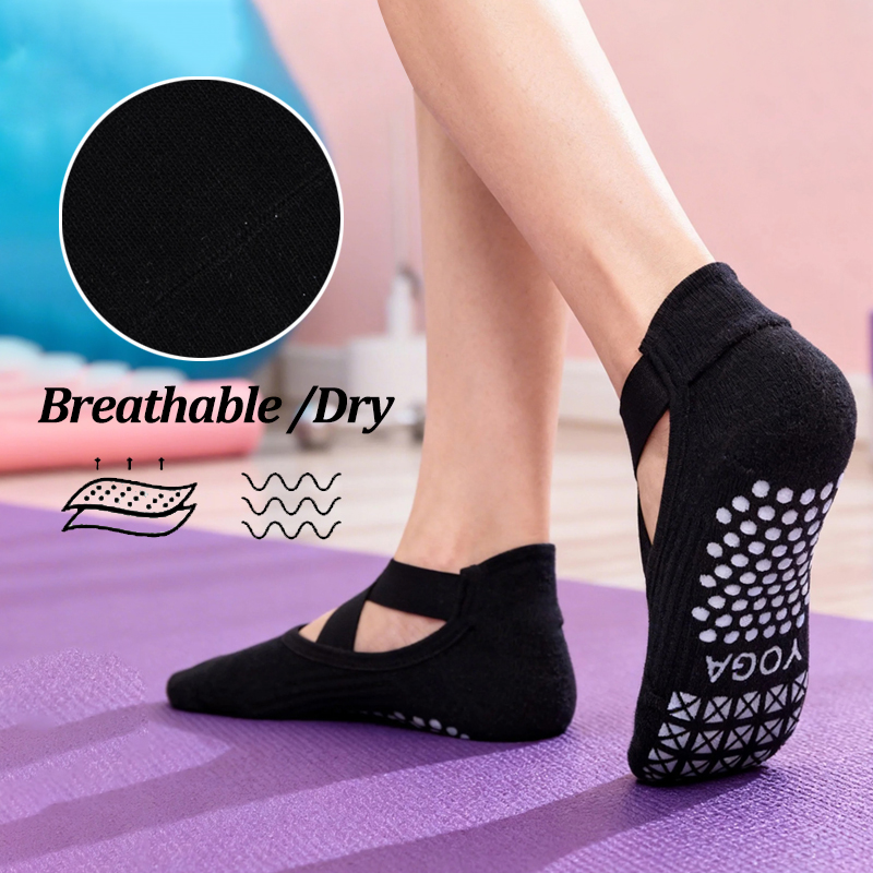 Damen Rutschfeste Yoga-Socken  – Fitness Yoga Pilates Bewertung und Preis