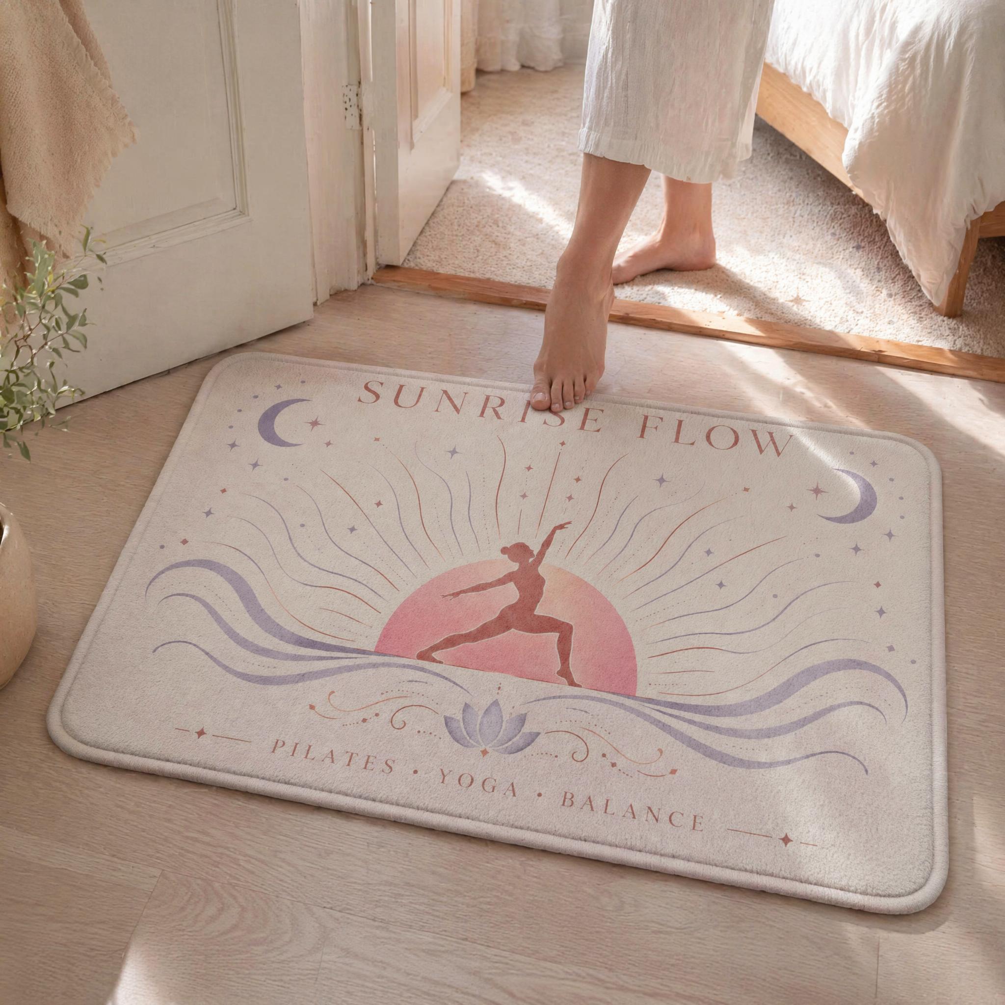 Sunrise Flow Yoga Fußmatte Pil – Pilates Yoga Room Bewertung und Preis