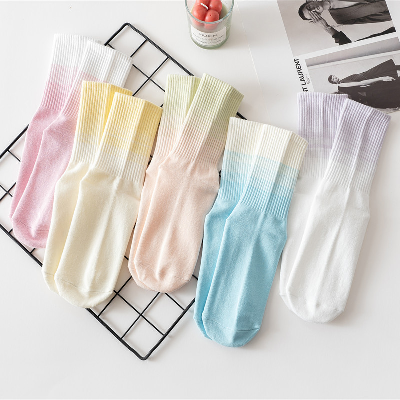 Mädchen-Socken mit Farbverlauf – Yoga Pilates Girl Bewertung und Preis