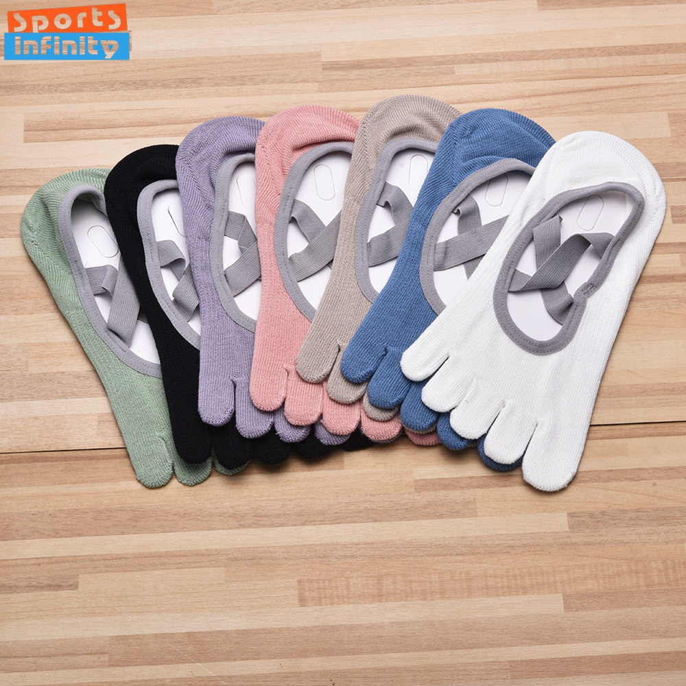 Damen-Riemen-Fünf-Finger-Anti- – Yoga Pilates Girl Bewertung und Preis