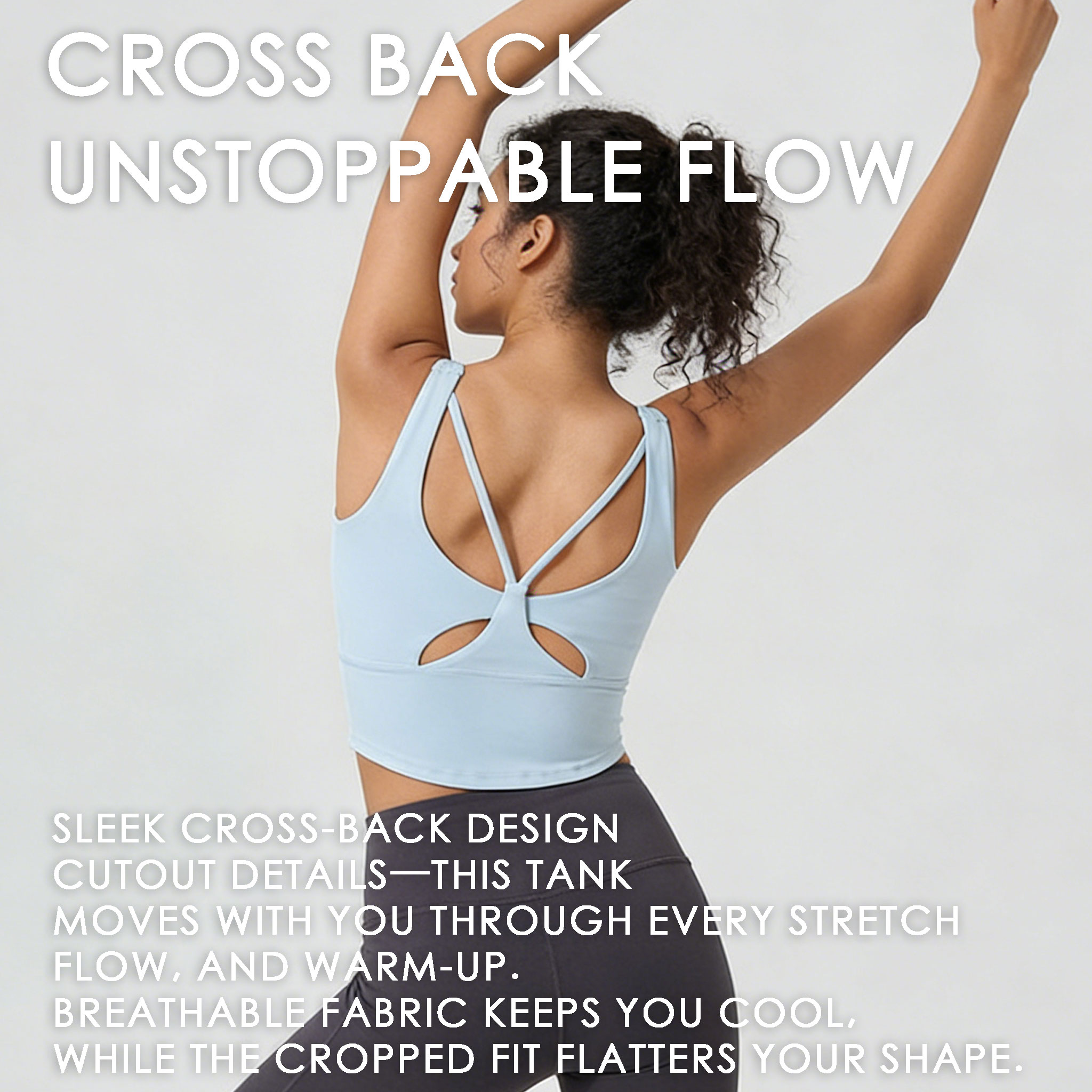 Damen-Sport-BH mit festem Cup  – Pilate Yoga Workout Bewertung und Preis