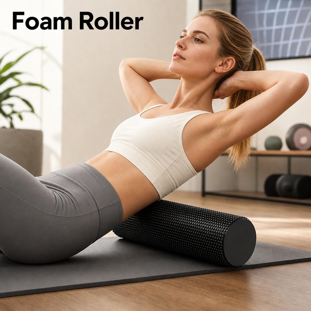 EVA Yoga-Schaumstoffrolle mit  – Pilate Yoga Workout Bewertung und Preis
