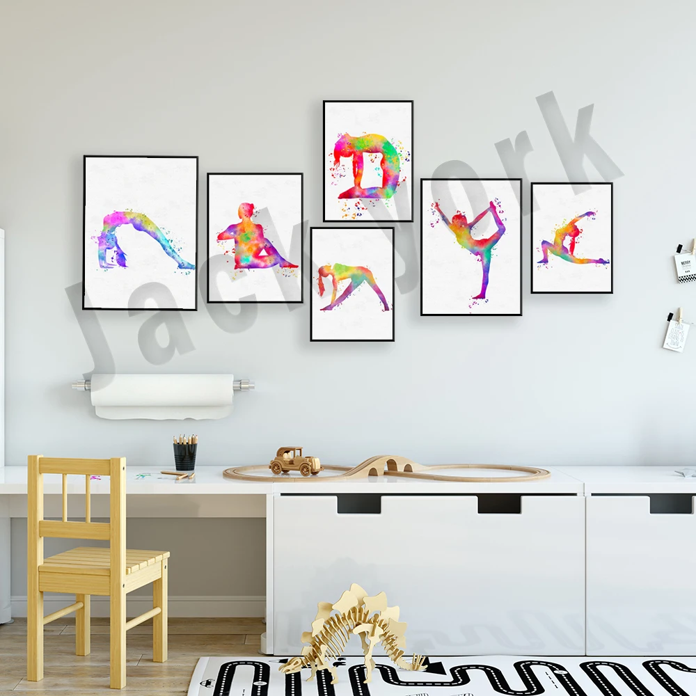 Dance King Yoga-Druck, Frauent – Pilates Yoga Combined Bewertung und Preis