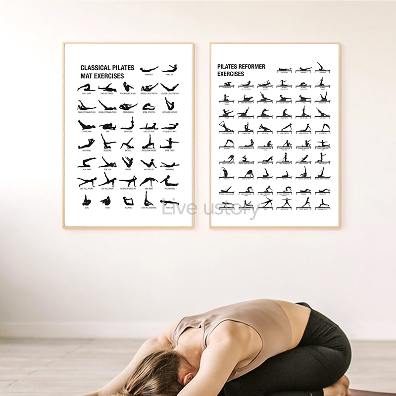Rahmenloses Pilates-Workout-Di – Pilate Yoga Workout Bewertung und Preis