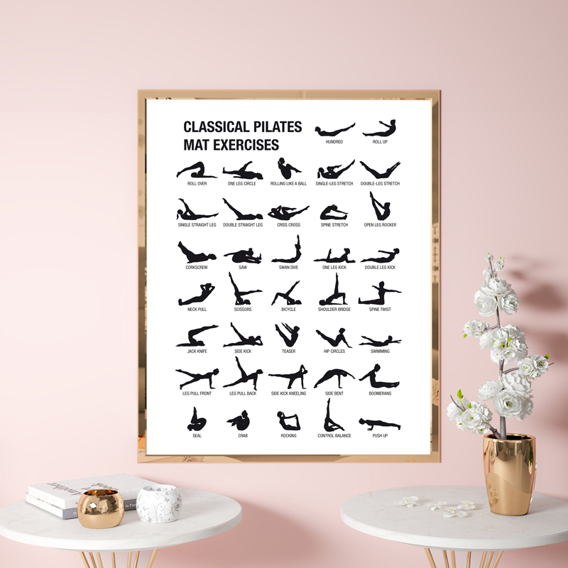 Rahmenloses Pilates-Workout-Di – Pilate Yoga Workout Bewertung und Preis