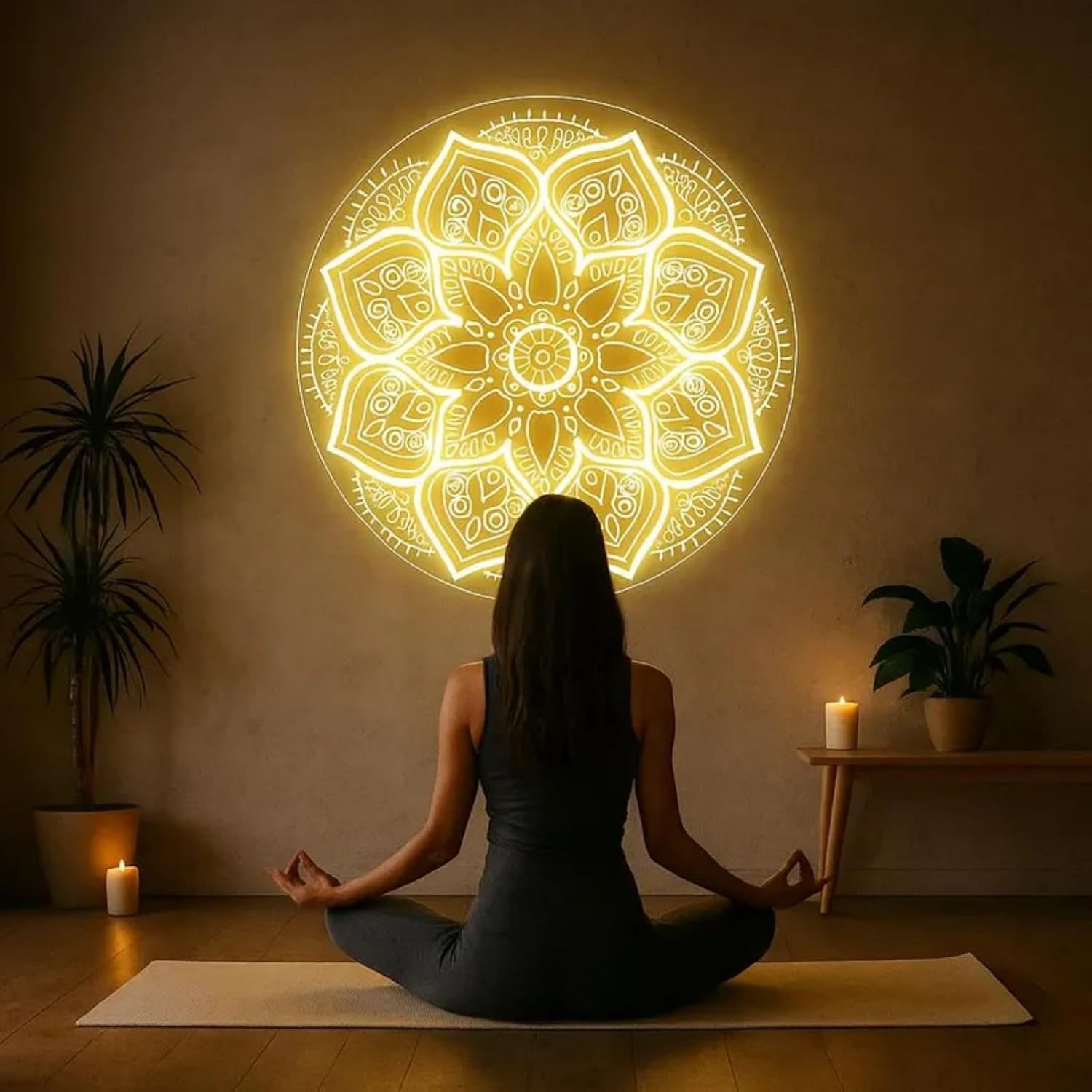 Mandala Neonschild USB-betrieb – Pilates Yoga Room Bewertung und Preis