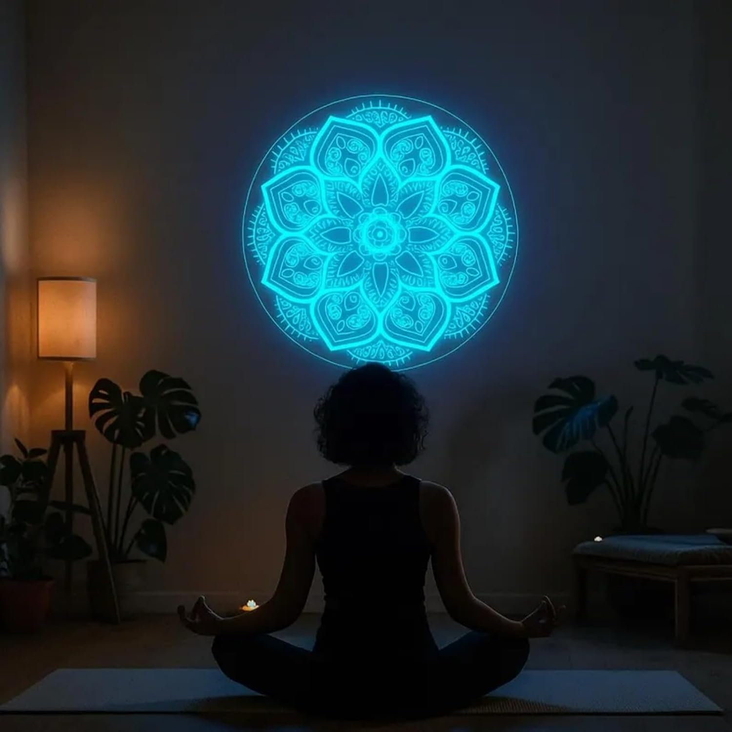 Mandala Neonschild USB-betrieb – Pilates Yoga Room Bewertung und Preis