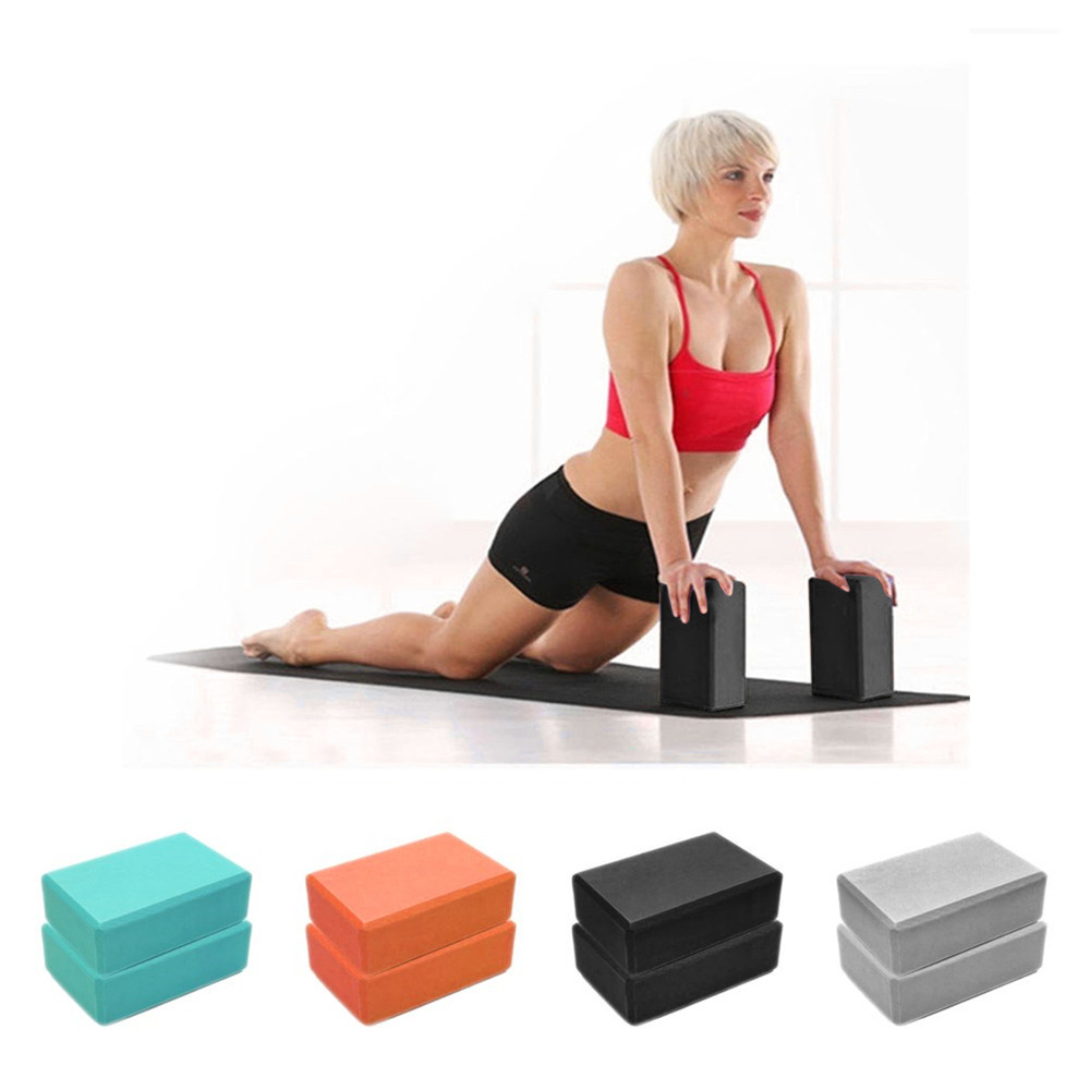 Farbiger EVA-Yoga-Blockstein,  – Pilates Yoga Block Bewertung und Preis